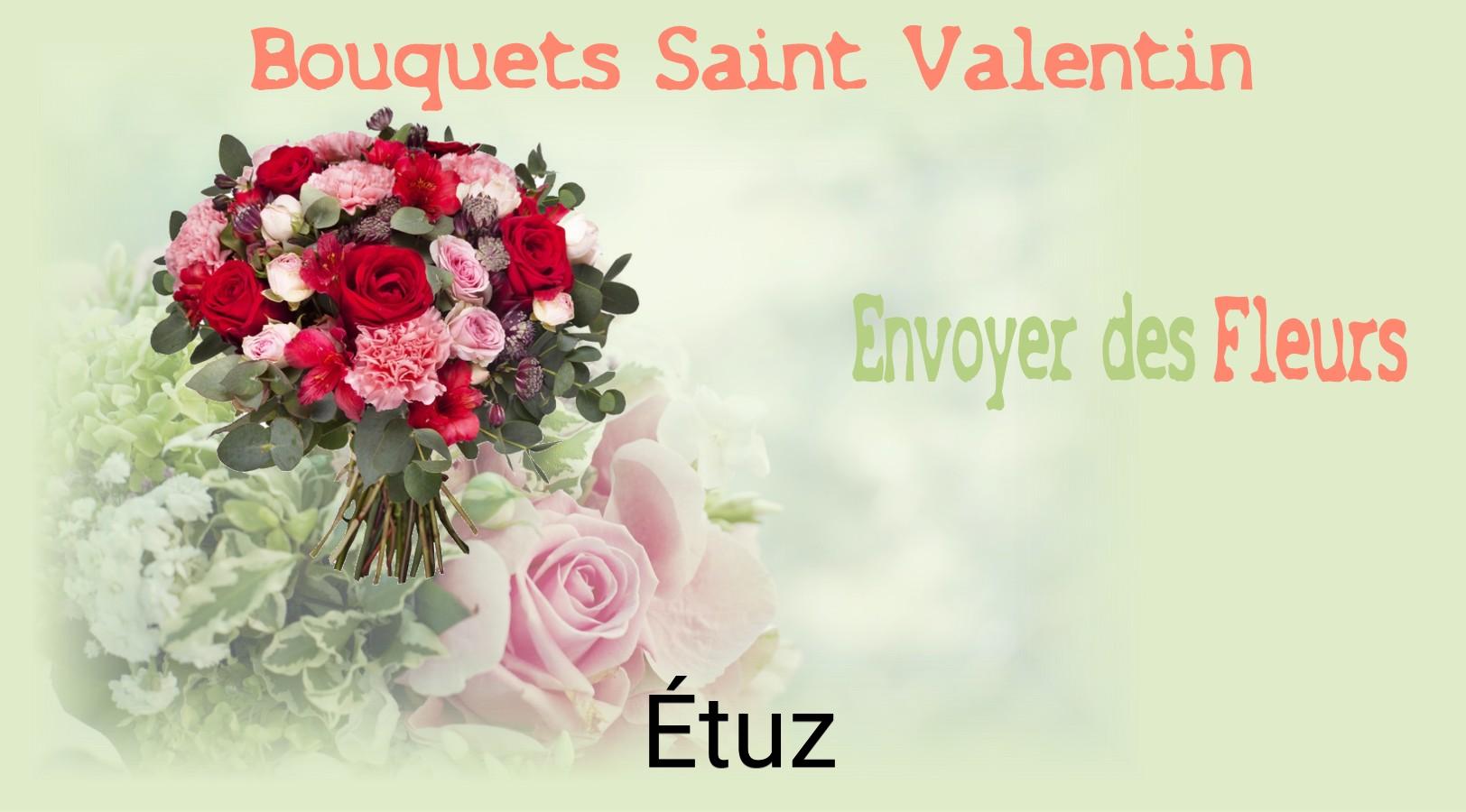 Roses de Saint-Valentin livrées à Étuz